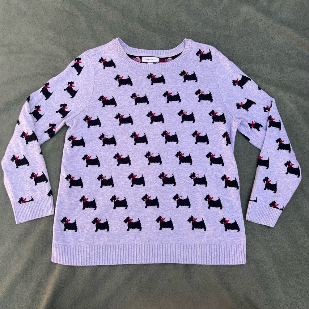 Scotty Dog Sweater